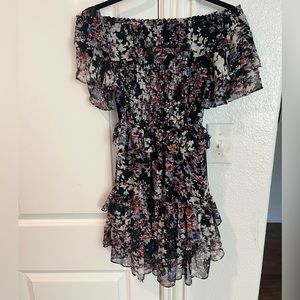 MISA off the shoulder dress